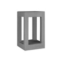 BOLLARD IP65 BOX 350MM LED 5.8W 4000K CEMENT 115LM