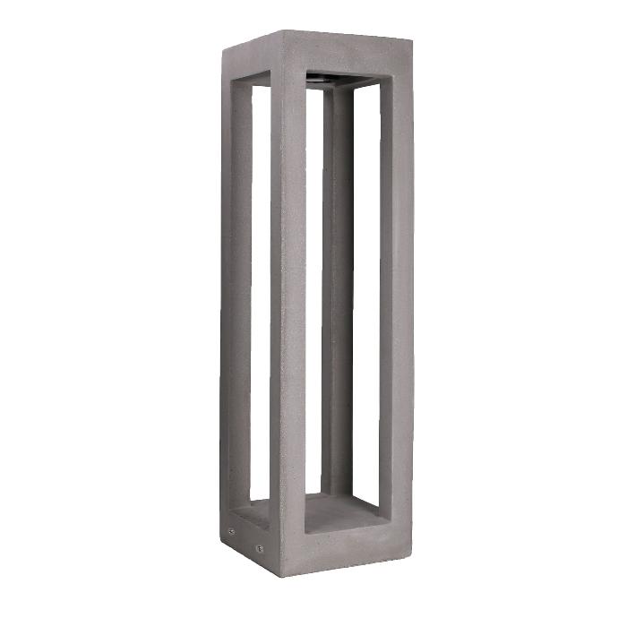 [PX-0162-CEM] BOLLARD IP65 BOX 700MM LED 5.8W 4000K CEMENT 115LM