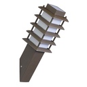 Wall fixture IP55 Siljan E27 Brown