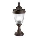 Bollard IP23 Adur E27 Rusty brown