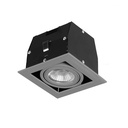 Grey Recessed Single Downlight- CARDAN