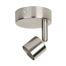 SPOTY GU10 50W Satin Nickel
