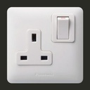 [WDBA1211-N] 13A SINGLE SOCKET W2