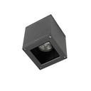 Ceiling fixture IP54 Afrodita 90mm GU10 35W Urban grey 275lm