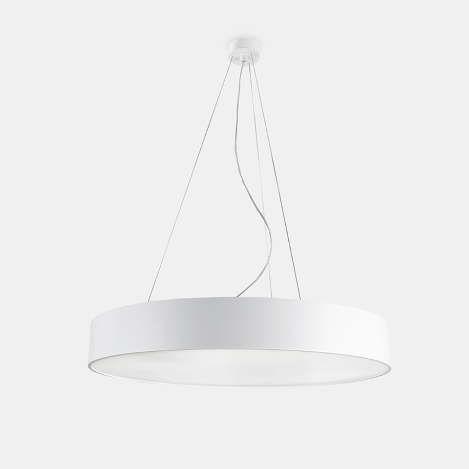 [00-5928-14-RU] Pendant Luno ø1200 146W 3000K CRI 80 0-10V White IP20 15065lm