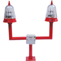 TWIN AVIATION OBSTRUCTION WARNING LIGHT