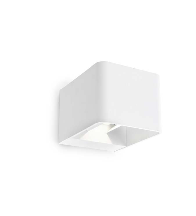 [05-9683-14-CL] Wall fixture IP65 Wilson Square LED 9W 3000K White 623lm