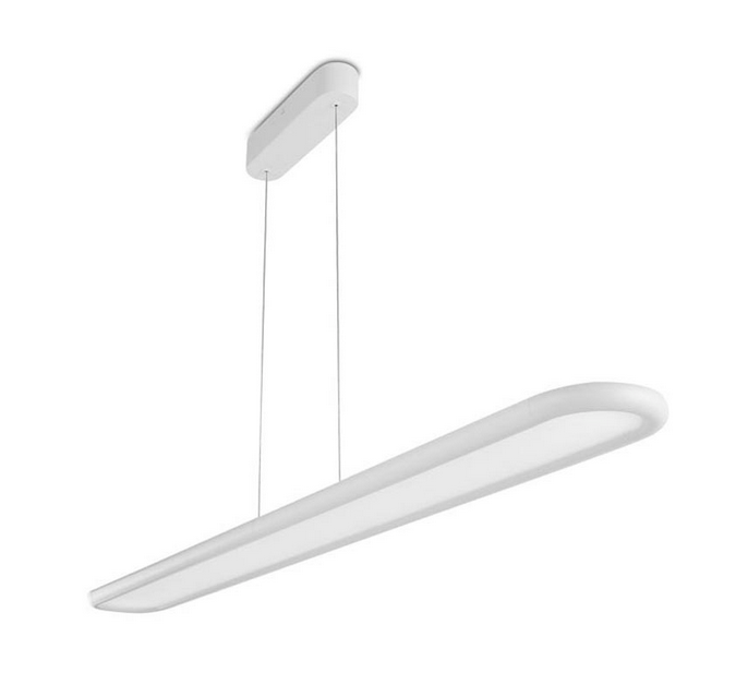 Net Lineal Aluminum Matt White Pendant