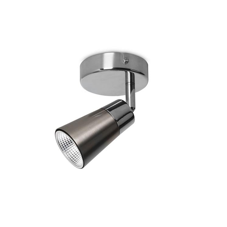 [DE-0194-CRO] Spotlight IP20 Vitro Simple LED 5W 3000K Chrome 449lm