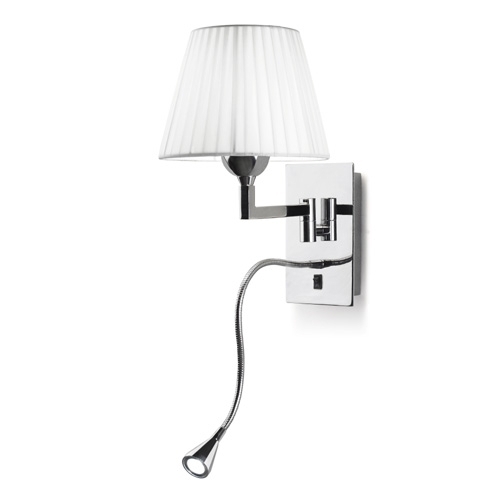 [05-2840-21-14] Wall fixture OXFORD LED 1W 3000K Chrome 605lm