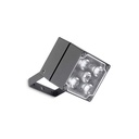 Cube High Purity Aluminium Urban Grey Spotlight LED 15W IP65 4000K