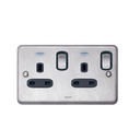 13 A TWIN STANDARD SOCKET