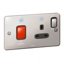 45A DP CONTROL COOKER UNIT WITH 13 A SWITCHED SOCKET