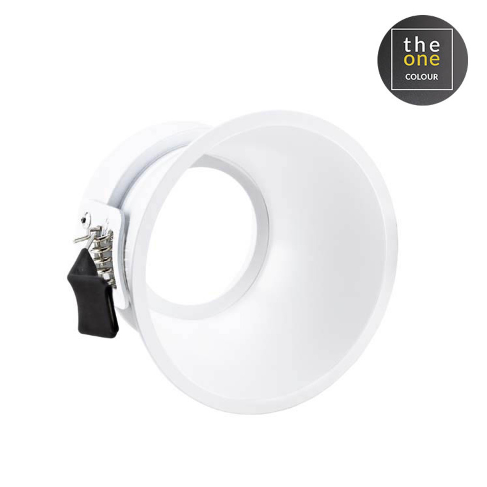 Structure Play High Visual Confort Round Fixed Frame White