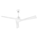 Fan IP20 Mogan Bright white White