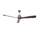 [30-4863-81-81] Fan IP20 Tupai ø1320mm Satin nickel Wenge