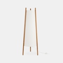 [25-8106-14-14] Floor lamp Woody E27 80W White