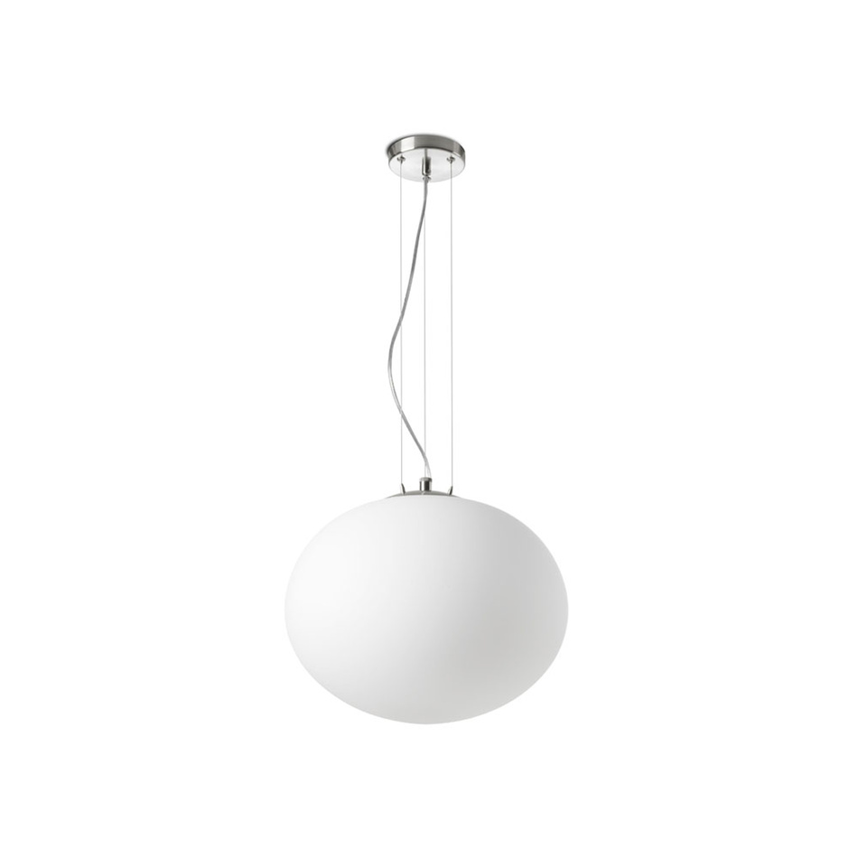 [00-1640-81-F9] Pendant Nimes E27 100W Satin nickel