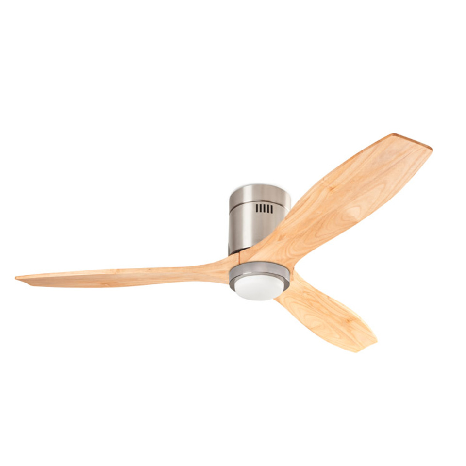 [30-6145-81-93] Stem 299mm LED 15W 3000K Satin nickel Wood 715lm