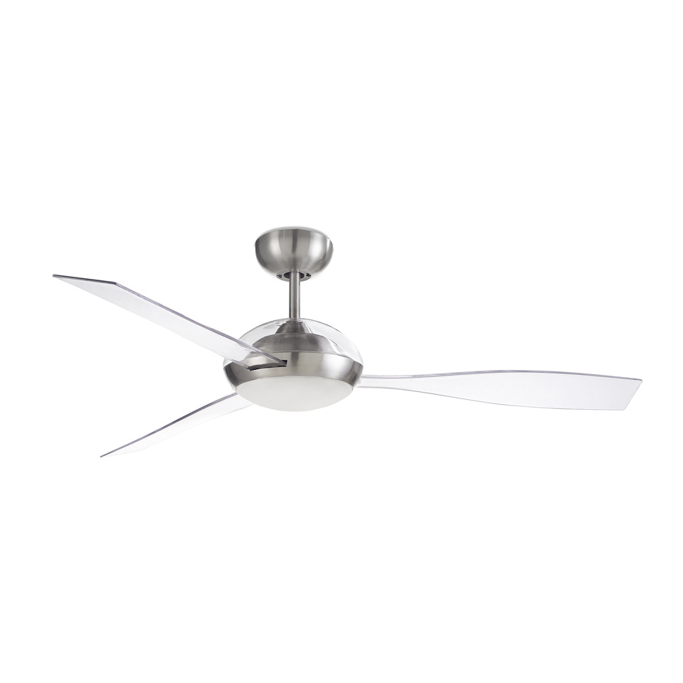 Sirocco LED 16W 3000K Satin nickel Transparent 1027lm