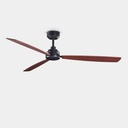 Fan Xaloc ø1320mm Metallic black Mahogany