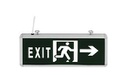 ELMARK XL88 LED EMERGENCY LIGHT 3W DOUBLE FACE EXIT, Battery: 1.2V / 800mAh Ni-Cd, IP44