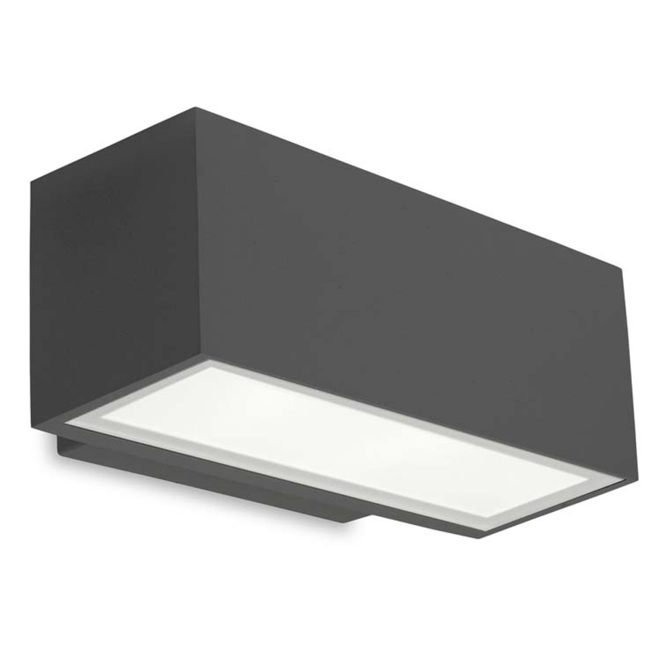 [05-9912-Z5-CL] Wall fixture IP65 Afrodita LED 220mm Single Emission LED 11.5W 3000K Urban grey 913