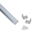 [PRO-12.4MM-45DEG] ALUMINIUM PROFILE 45 DEGREES 12.4MM