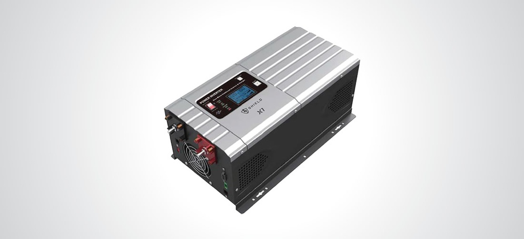 SHIELD 5KW, pure sine wave inverter/charger, 48VDC, with LCD display