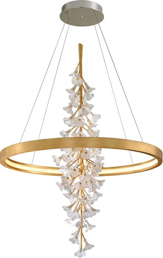 [268-71-CE] JASMINE IN  GOLD LEAF