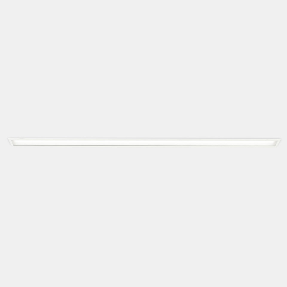 Lineal lighting system Infinite Pro 1700mm Recessed Opal 27.6W 3000K CRI 80 White IP44 2870lm