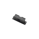 Black straight track connector (Tracks trim & trimless straight connector)