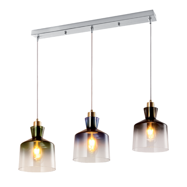 [955ALMA3/MC] ALMA PENDANT 3xE27 MULTICOLOR                                                                                                                FII/\