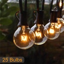 [25FTG40] 25 FT G40 Globe String Lights
