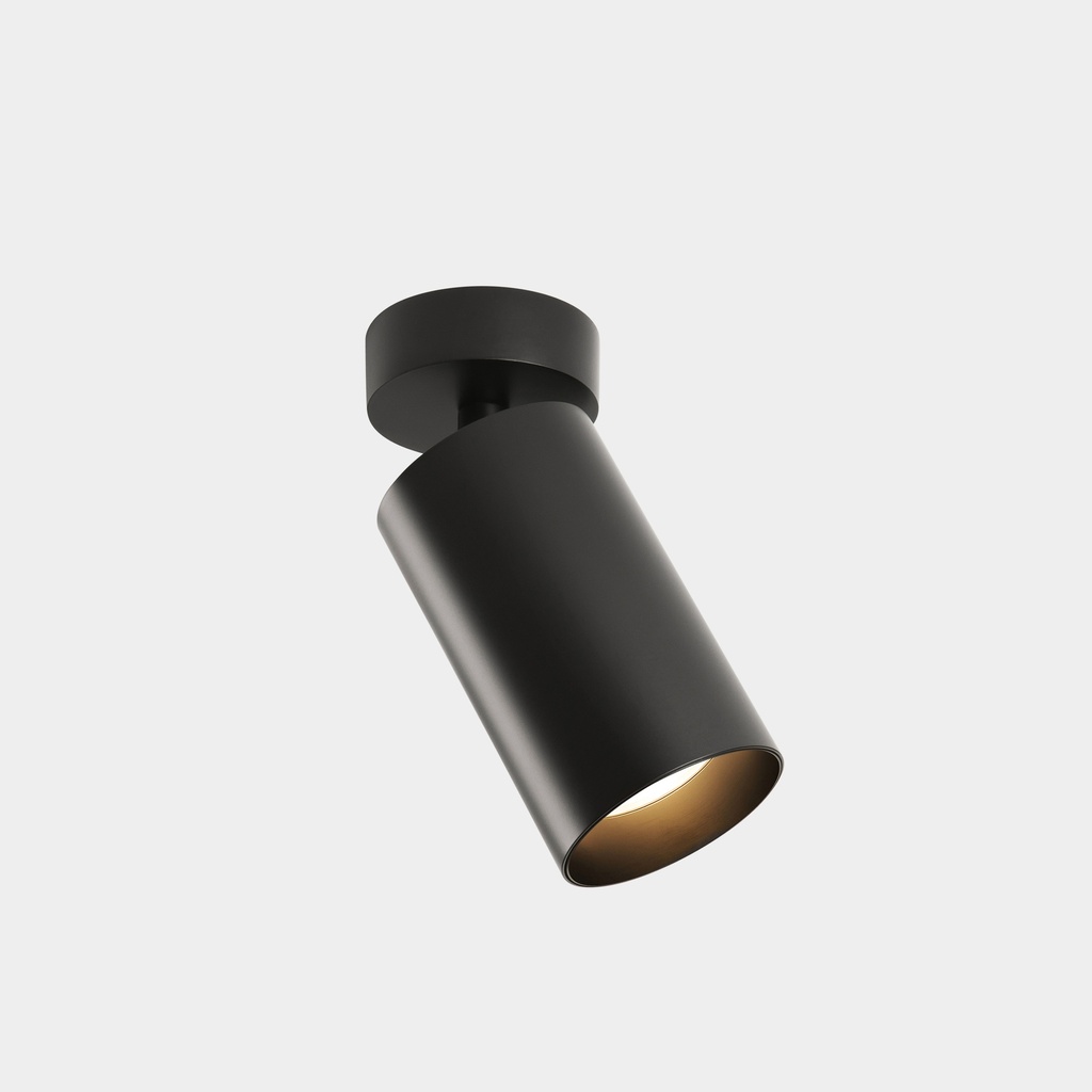 [15-A019-60-00] Spotlight Atom Surface Medium 13.5W 3000K CRI 90 Black 1667lm