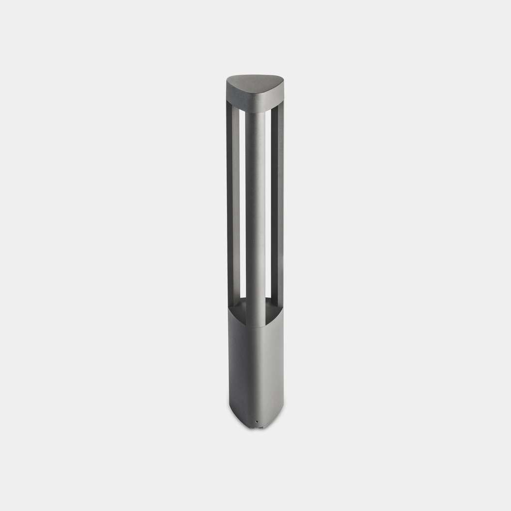 [55-E075-Z5-EH] Bollard IP66 Helion LED 10.7 SW 2700-3200-4000K ON-OFF Urban grey 701lm