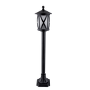 [96105F/BK] ERIK 105 LANTERN STAND 1XE27 H775mm IP44 MATT BLACK