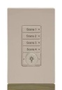 [CLD-4SB-RL-W] Integrated DALI communication interface with 4 Buttons,