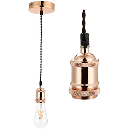 Shiny Copper Pendant Holder