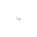 Black suspended ceiling rose power outlet