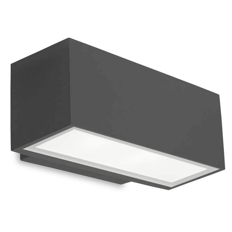 [05-9911-Z5-CL] Wall fixture IP66 Afrodita LED 220mm Double Emission LED 17.5W 3000K White 1494lm 