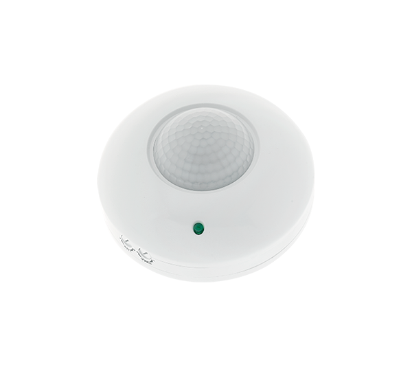 ST07 MOTION SENSOR 360° SURFACE MOUNT WHITE, Detection distance: max. 6m, Ambient light: 10 - 2000LUX