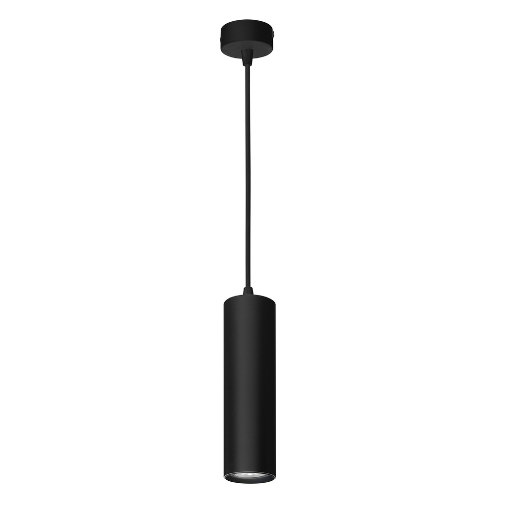 [TC-0079-NEG] Pendant IP20 ERA GU10 8W Black 282lm