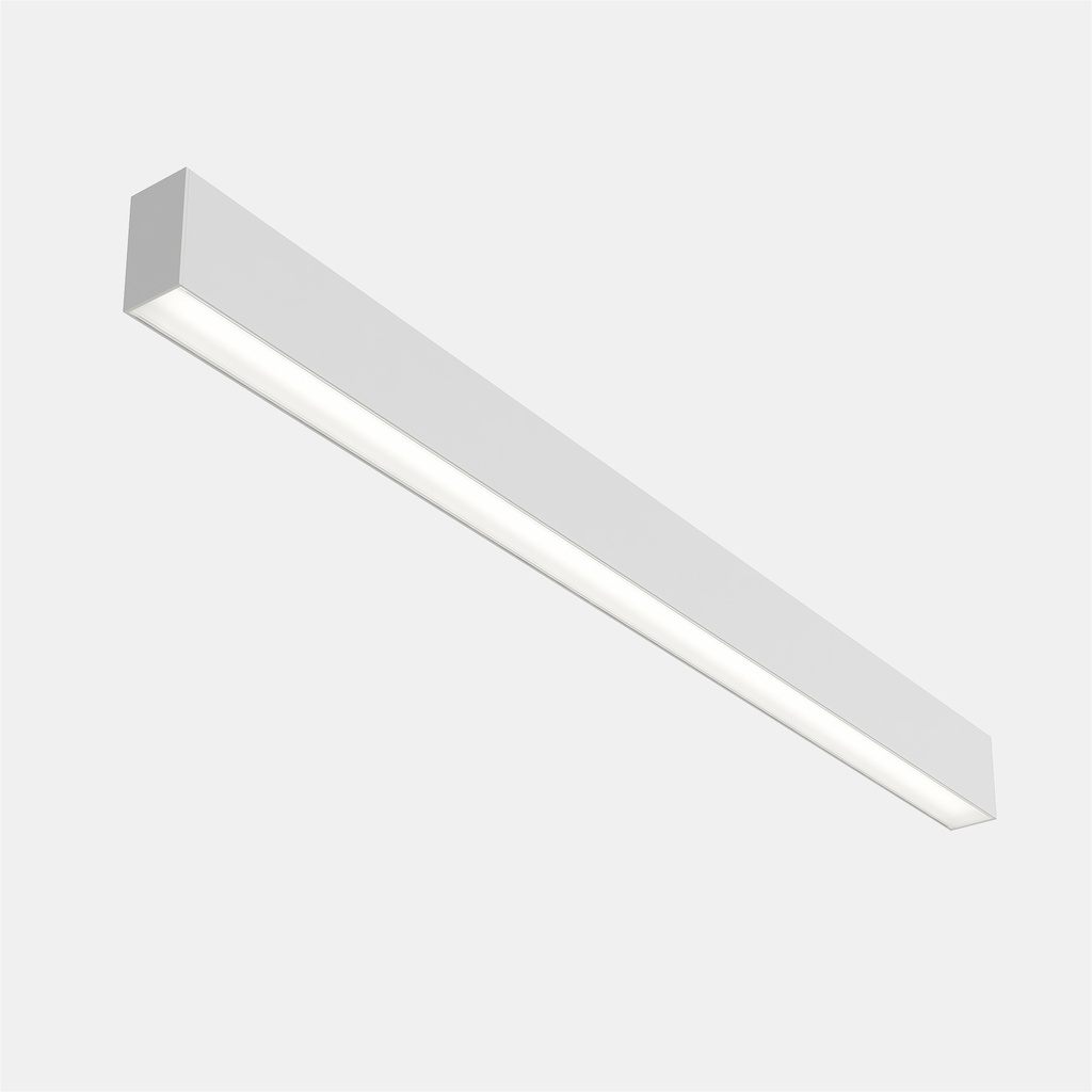 Lineal lighting system Infinite Pro 1136mm Suspended Opal Emergency 32.6W LED neutral-white 4000K CRI 80 DALI-2/PUSH White IP20 5037lm 