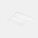 600x600mm Ceiling fixture Finelight Square 35W LED  neutral-white 4000K CRI 80 ON-OFF White  IP20 3452lm5W 4000K