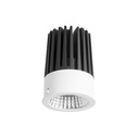 [TC-0071-BLA] Recessed ceiling lights Mix CCT LED 11.2W SW 3000-4000-5000K ON-OFF White 1624lm