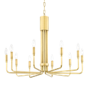 [H261810-AGB-CE] BRIGITTE AGED BRASS