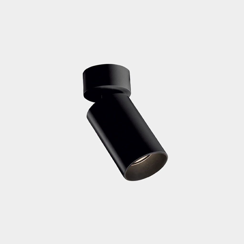 [15-6487-60-ML] Spotlight Atom Surface Small 7.5W LED warm-white 3000K CRI 90 PHASE CUT Black 259lm