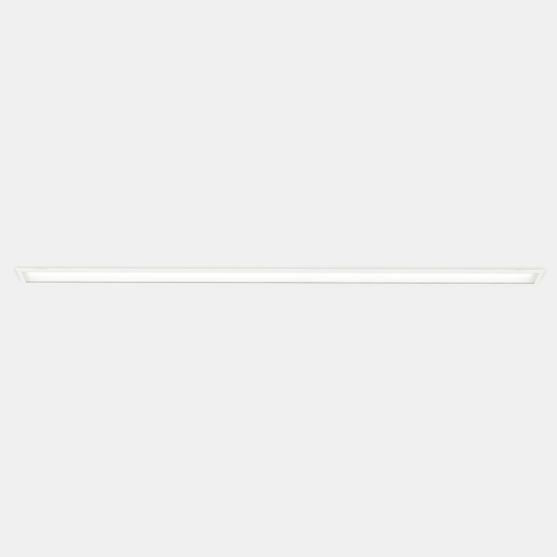 Lineal lighting system Infinite Pro 854mm Recessed Hexa-Cell 23.7W LED neutral-white 4000K CRI 80 ON-OFF White IP44 1081lm