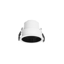 Downlight IP23 Mode LED 5.4W LED warm-white 3000K ON-OFF White 605LM